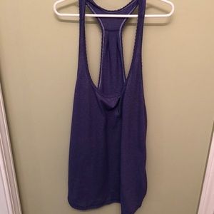 Like New Lululemon purple loose scalloped tank
